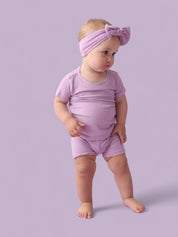 AMETHYST RIB DREAM SHORT SET