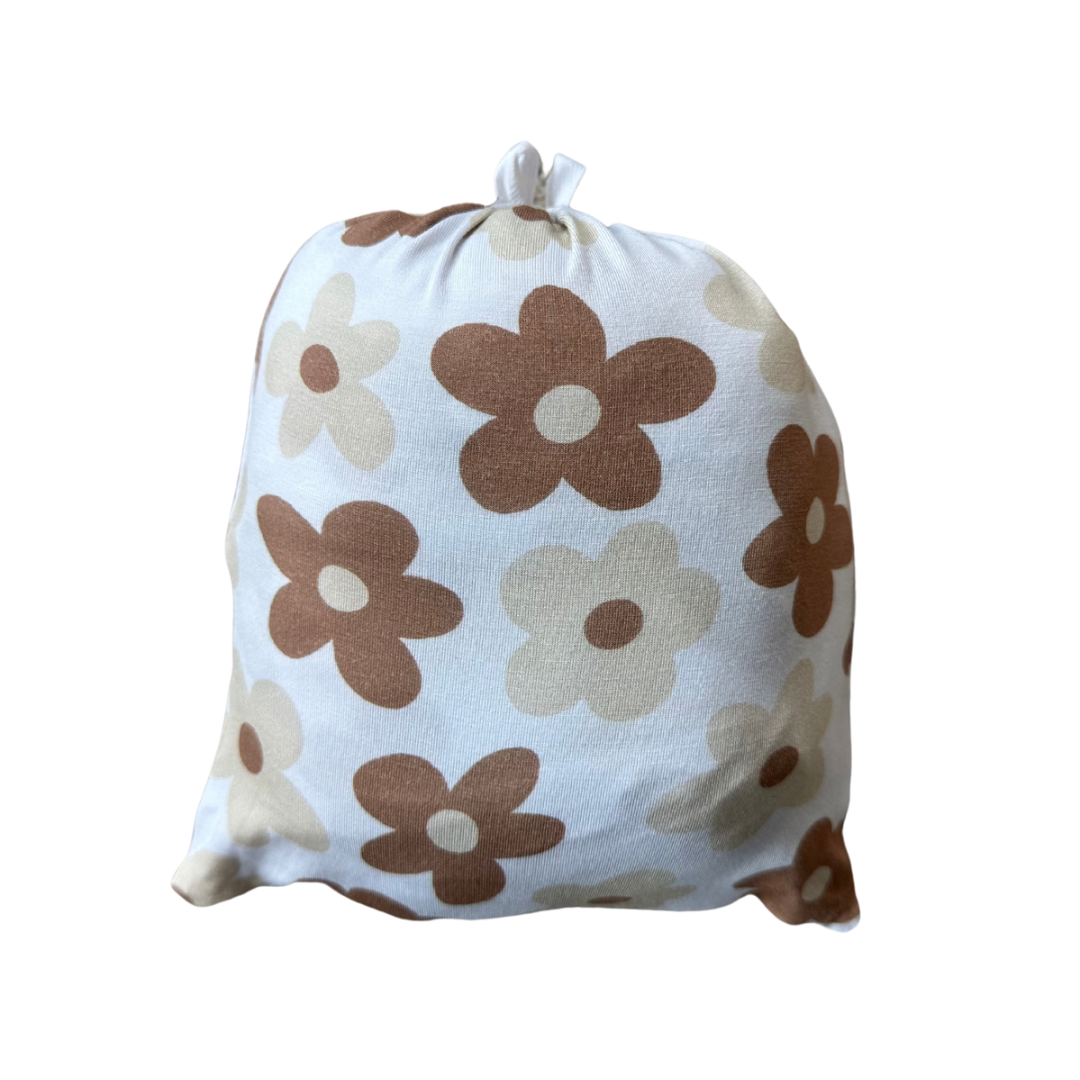 OBS • Sad Beige Daisy | Crib Sheet