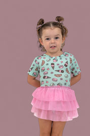 EXCLUSIVE BERRY CUTE BAKERY DREAM TUTU  BODYSUIT DRESS