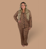 LEOPARD WOMEN'S RELAXED FLARE DREAM SET