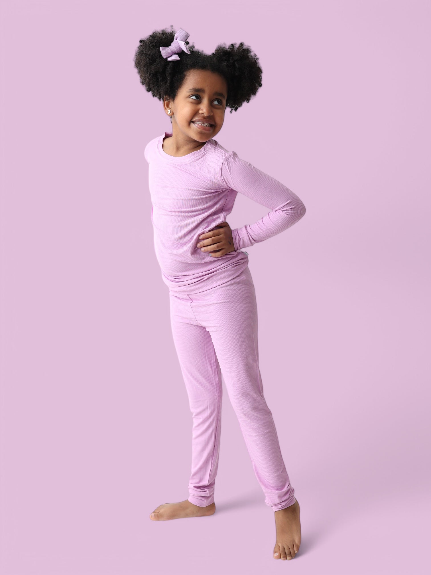 FOREVER LILAC RIB DREAM SET