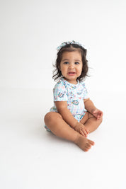 Dream Big Little Co x CoComelon SPRINGTIME MELON DREAM BODYSUIT DRESS