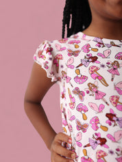 EXCLUSIVE FAIRY FRIENDS DREAM RUFFLE SHORT SET