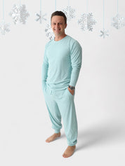 HAZY BLUE RIB DREAM MEN'S TOP