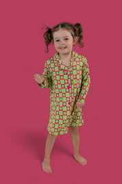 WILD DAISY CHECKERS GIRL'S DREAM GOWN