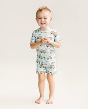 Bamboo Shorts Set | Retro Beach