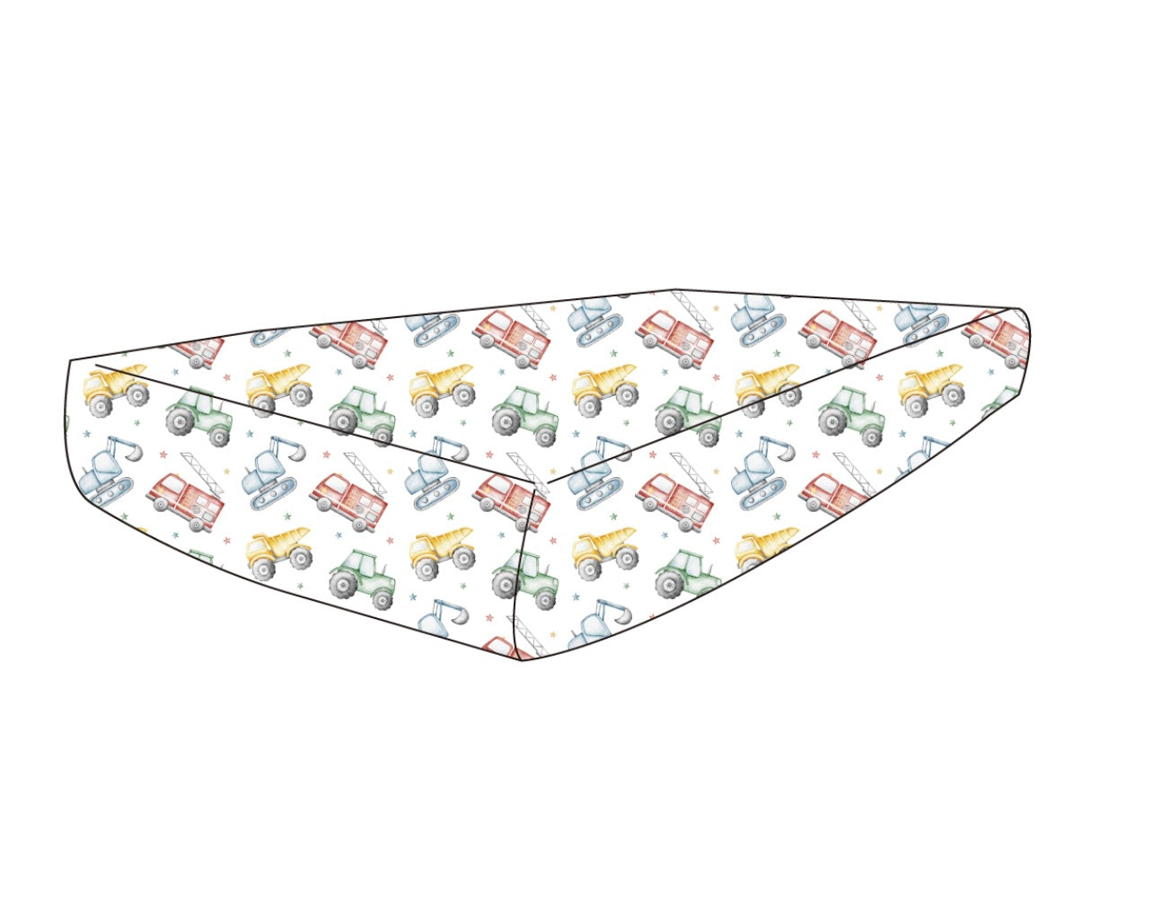Truck Me Into Bed | Crib Sheet