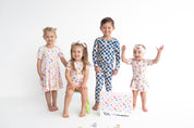Dream Big Little Co x CoComelon JJ RAINBOW CHECKERS DREAM SHORT SET