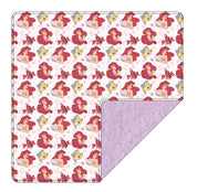 Coral Cutie - Plush Blanket
