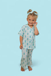 BLUE RIBBON BLOOMS DREAM GIRL'S FLARE SET