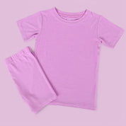 FOREVER LILAC RIB DREAM SHORT SET