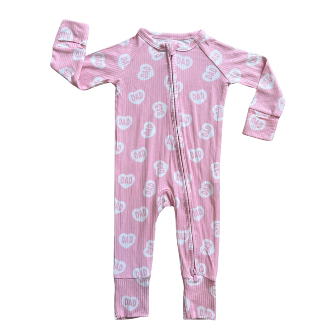 Daddy's Whole Heart (pink) • Zippy + Set