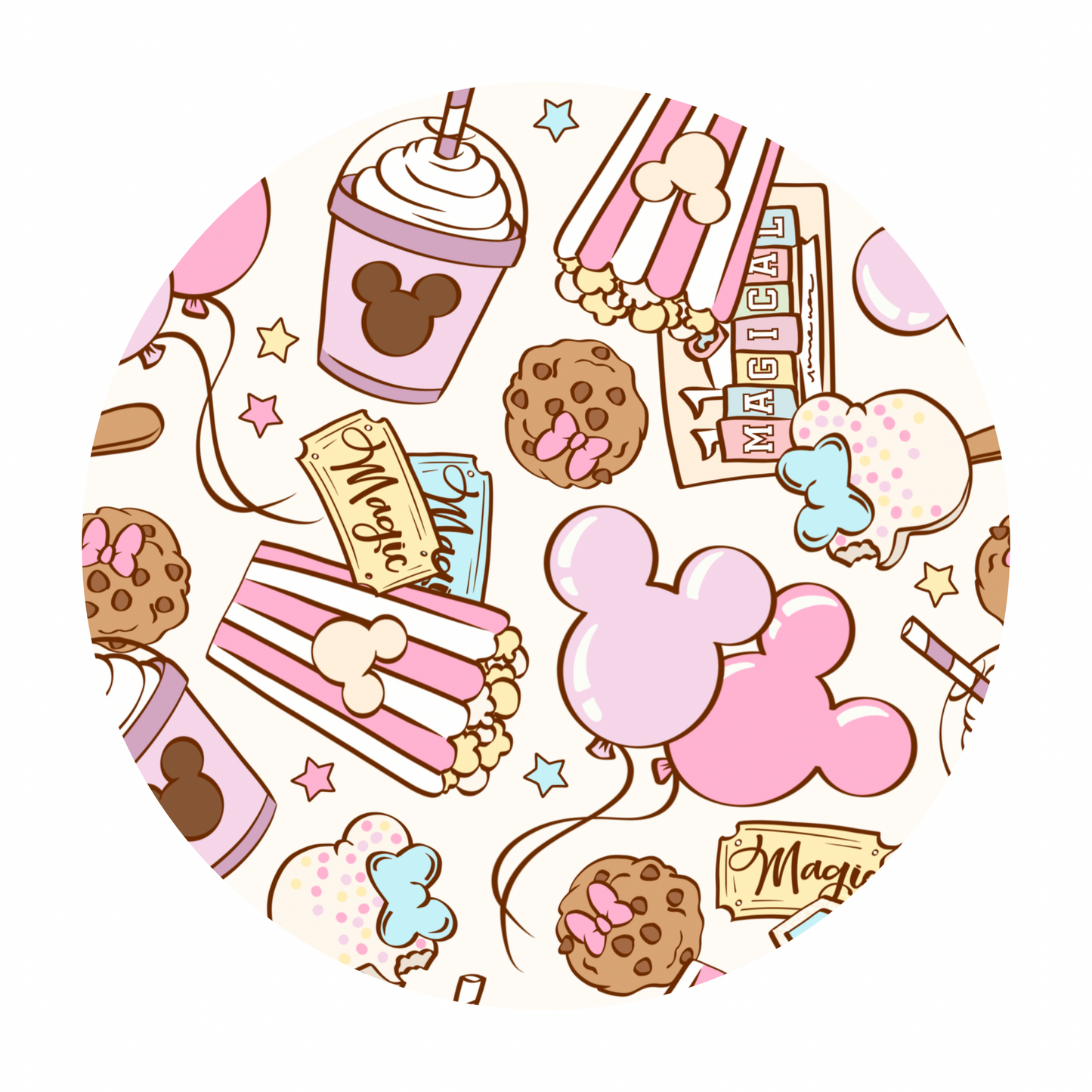 (preorder) Snacks, Pink | Lightweight Blanket