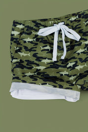 CAMO SHARK BOY'S DREAM SWIM TRUNKS