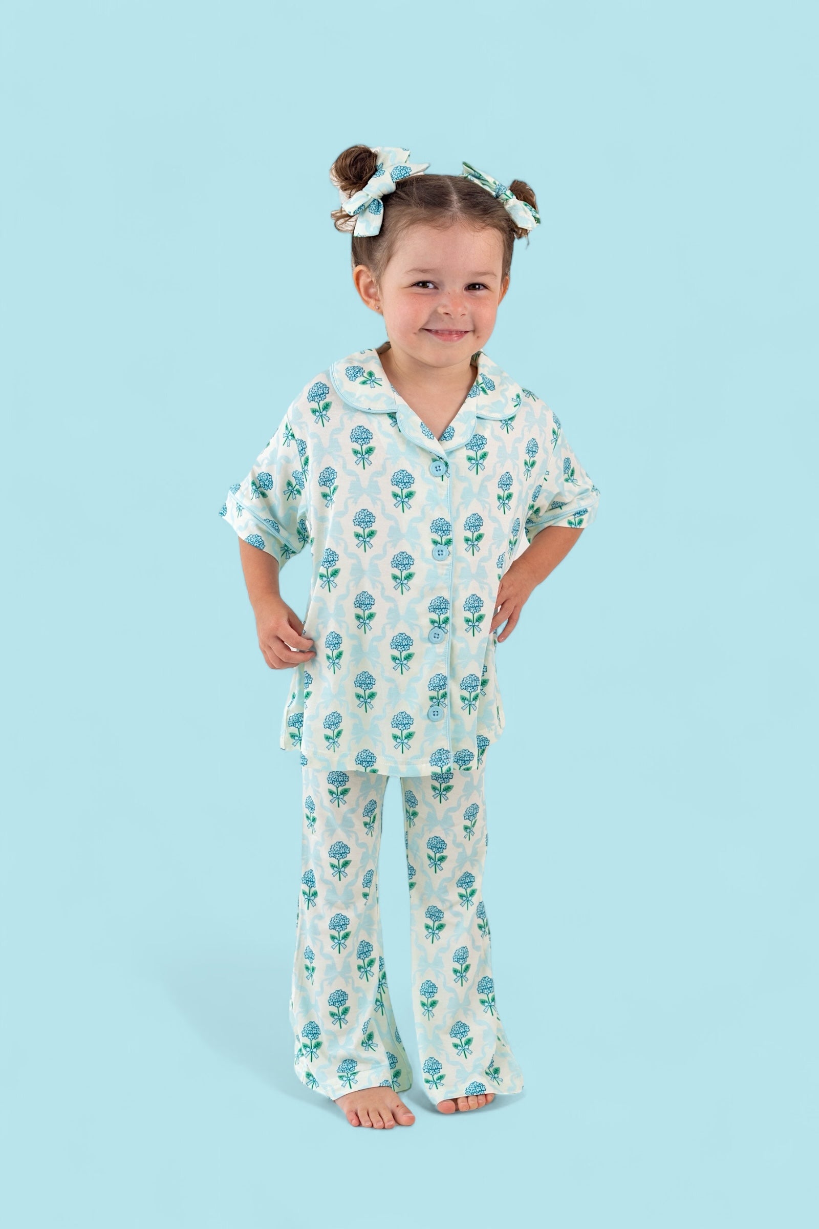 BLUE RIBBON BLOOMS DREAM GIRL'S FLARE SET