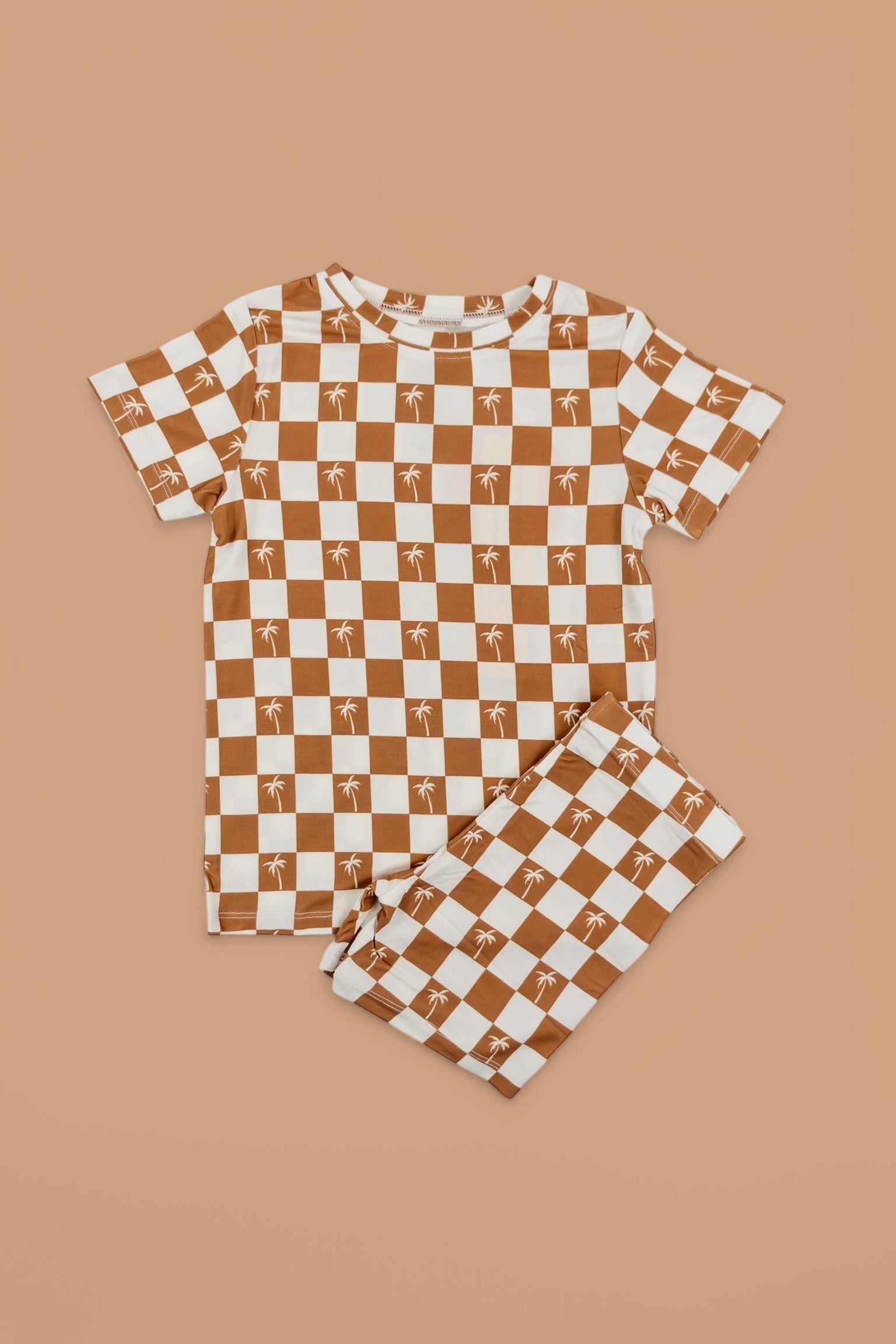 EXCLUSIVE SANDY BEACH CHECKERS DREAM SHORT SET