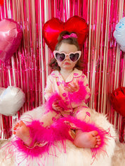 PUCKER UP GIRL'S FLARE FEATHERED DREAM SET