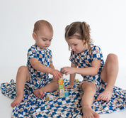 Dream Big Little Co x CoComelon  JJ STARRY NIGHT CHECKERS DREAM SHORTIE