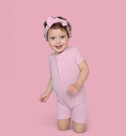 PINK ROSE RIB SHORTIE