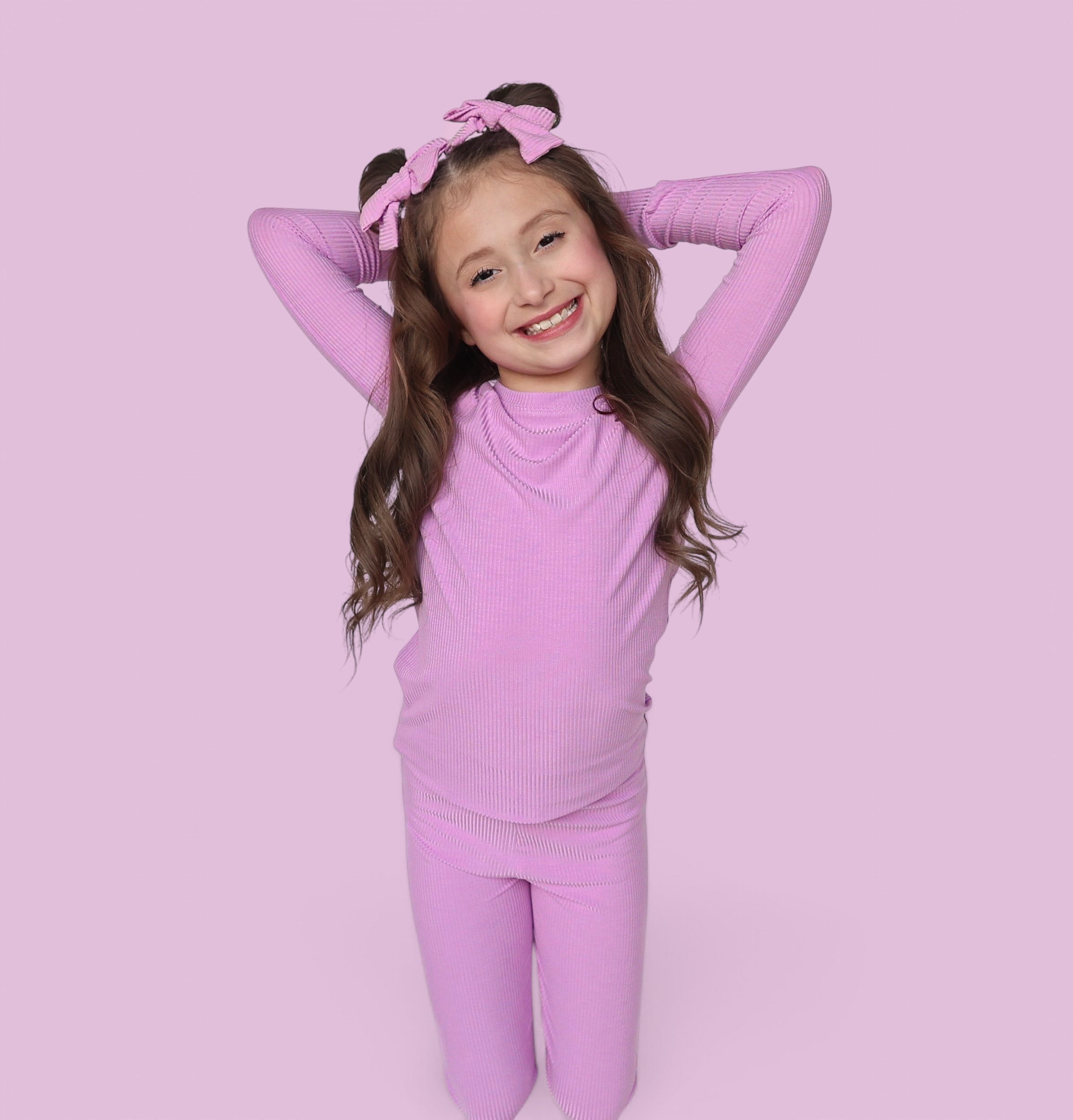FOREVER LILAC RIB DREAM SET