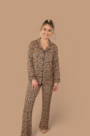 LEOPARD WOMEN'S RELAXED FLARE DREAM SET