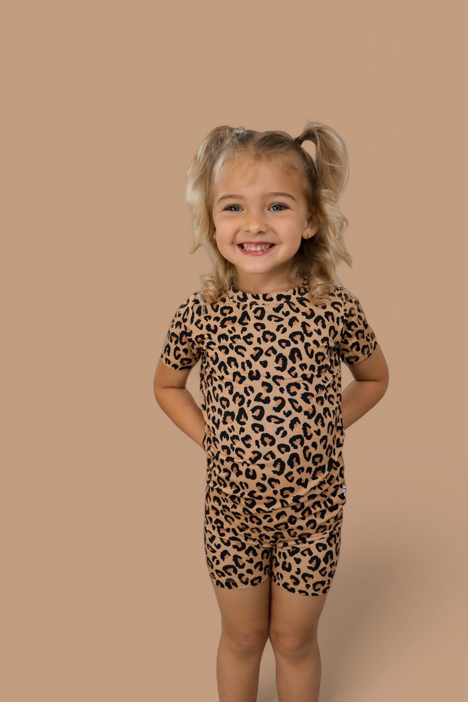 LEOPARD DREAM SHORT SET