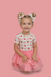 CHERRY BOW BERRY DREAM BOW HAIR CLIPS