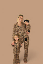LEOPARD DREAM GIRL'S FLARE SET