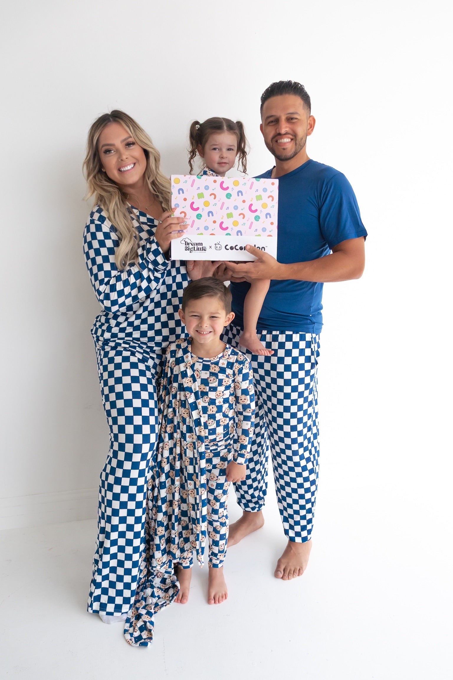 Dream Big Little Co x CoComelon JJ STARRY NIGHT CHECKERS DREAM SET