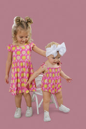 RADIANT SMILES DREAM RUFFLE DRESS