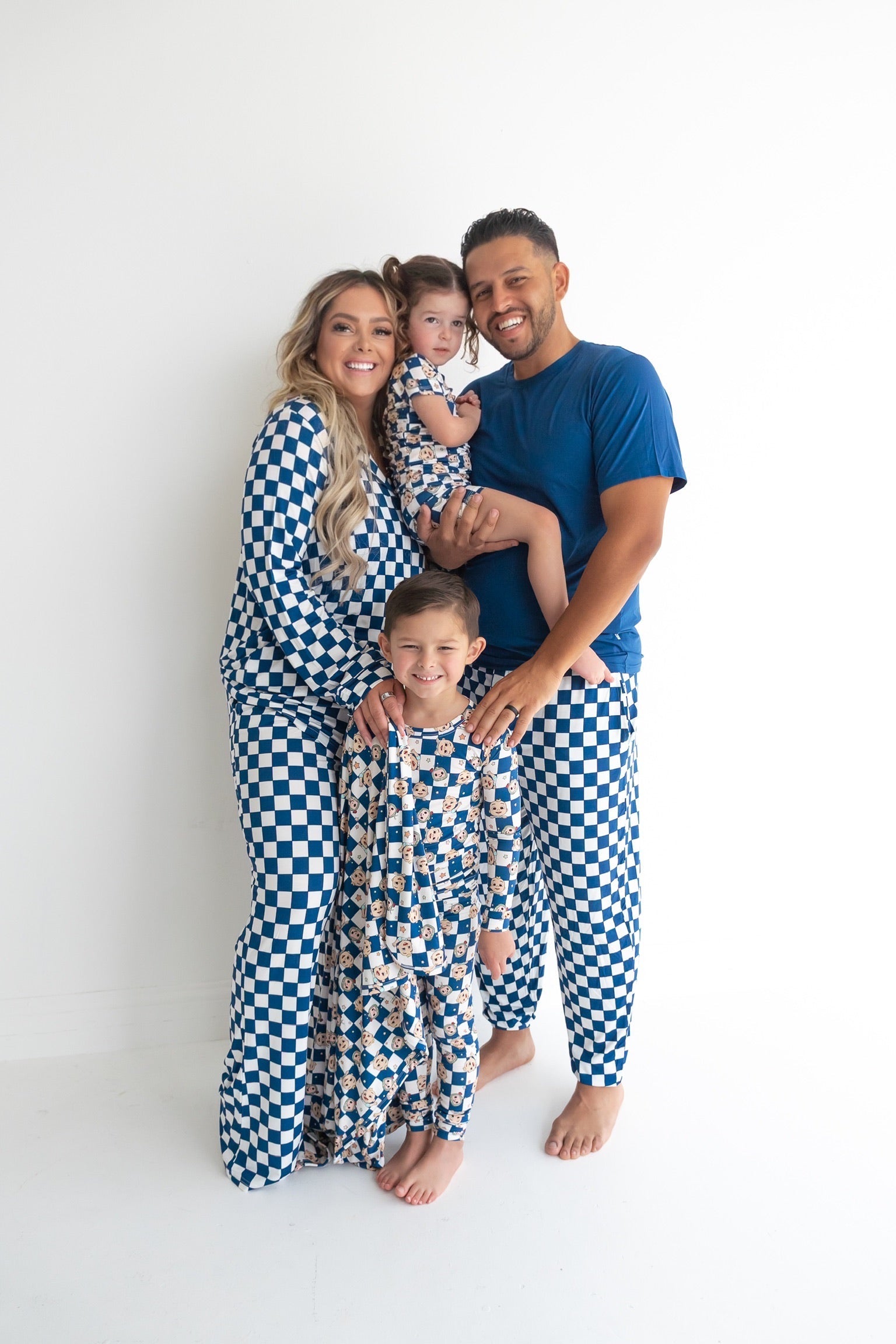 Dream Big Little Co x CoComelon JJ STARRY NIGHT CHECKERS DREAM SHORT SET