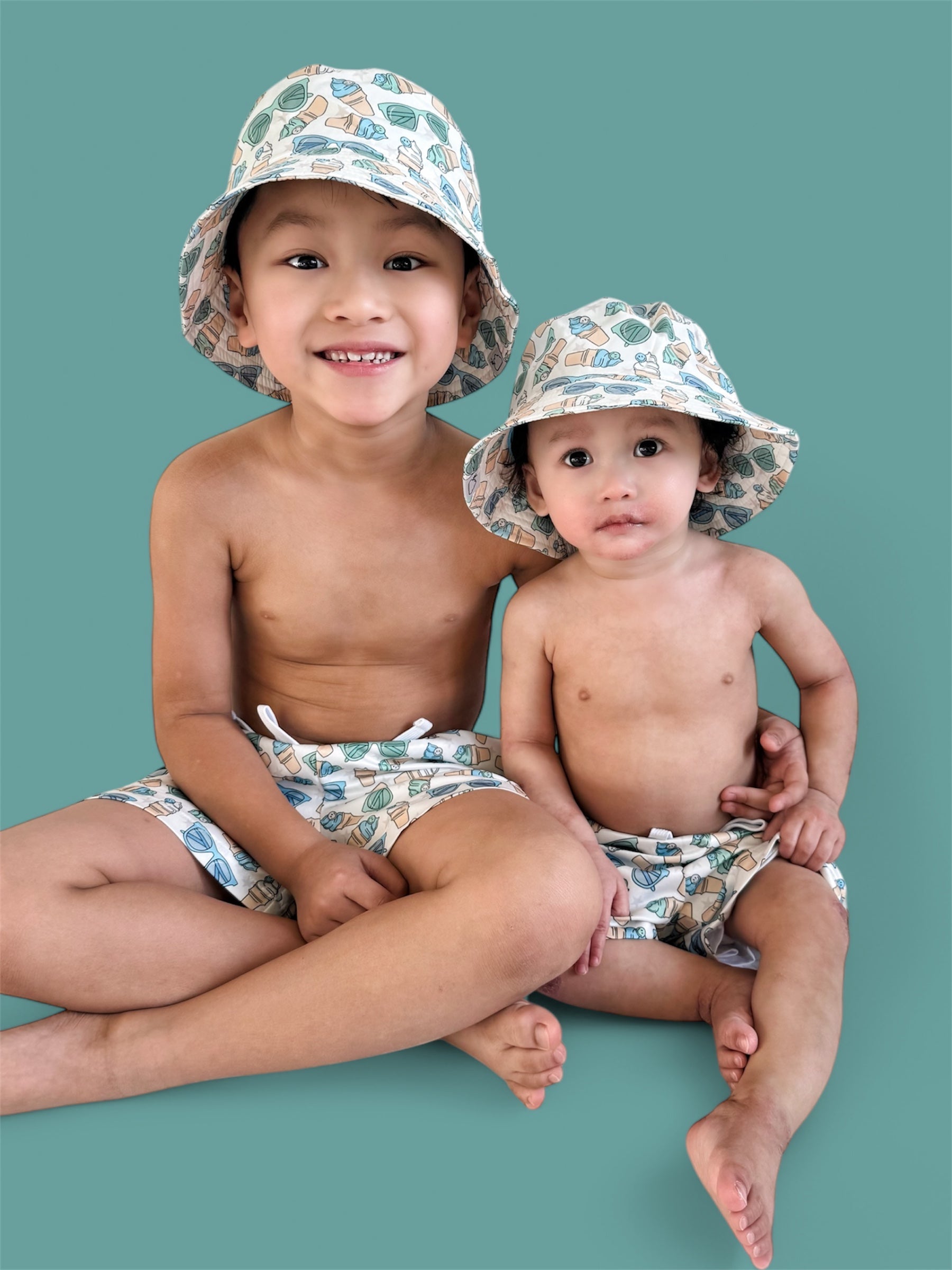 COOL SUMMER DREAM SWIM TRUNKS
