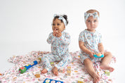 Dream Big Little Co x CoComelon SPRINGTIME MELON DREAM RUFFLE ROMPER