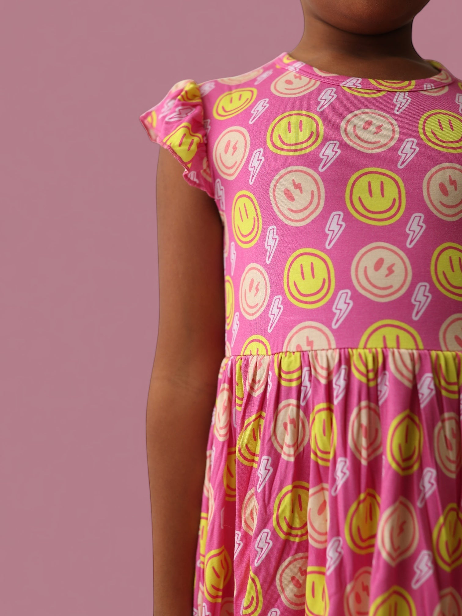 RADIANT SMILES DREAM RUFFLE DRESS