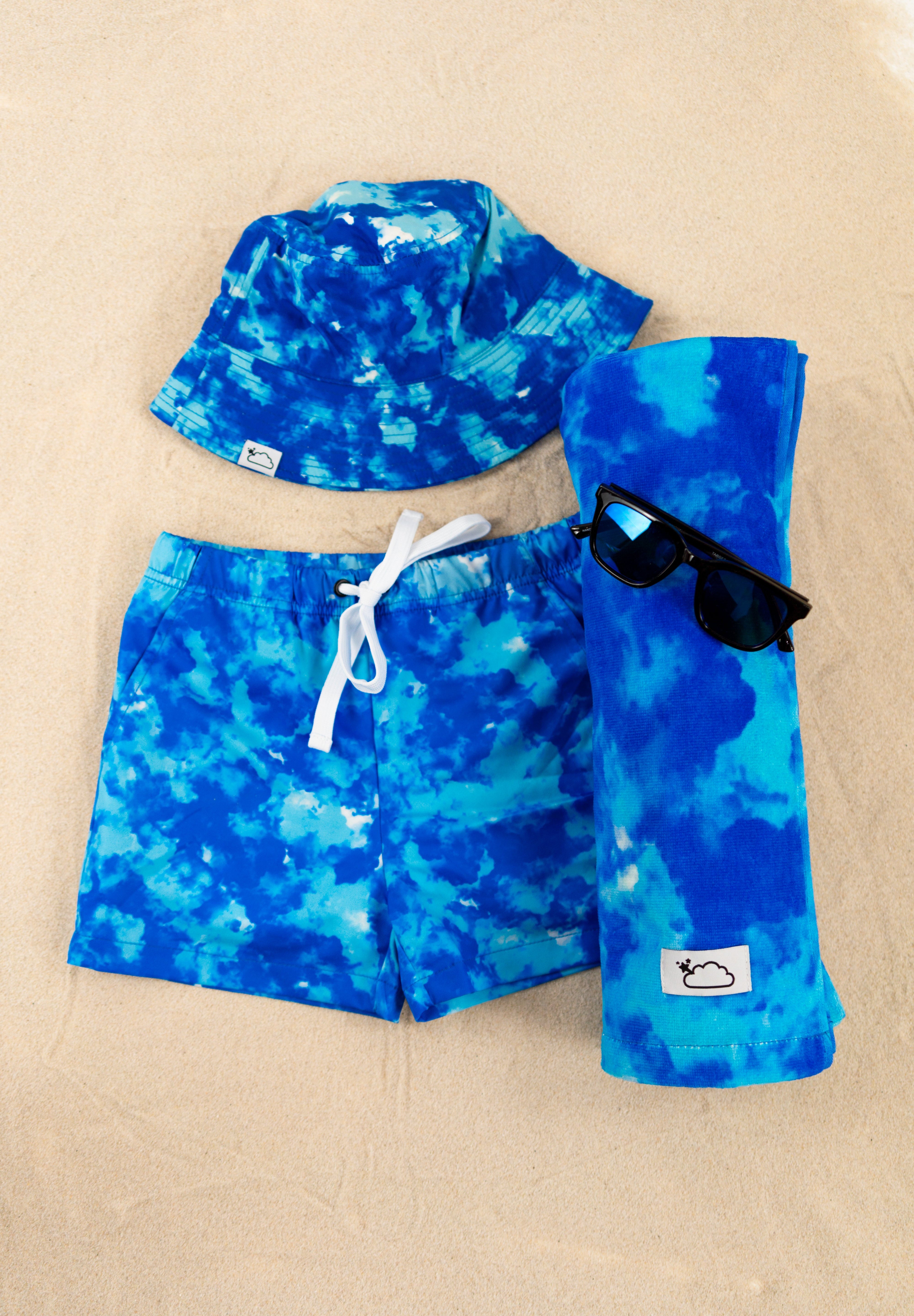 SAPPHIRE SEAS BOY'S DREAM SWIM TRUNKS