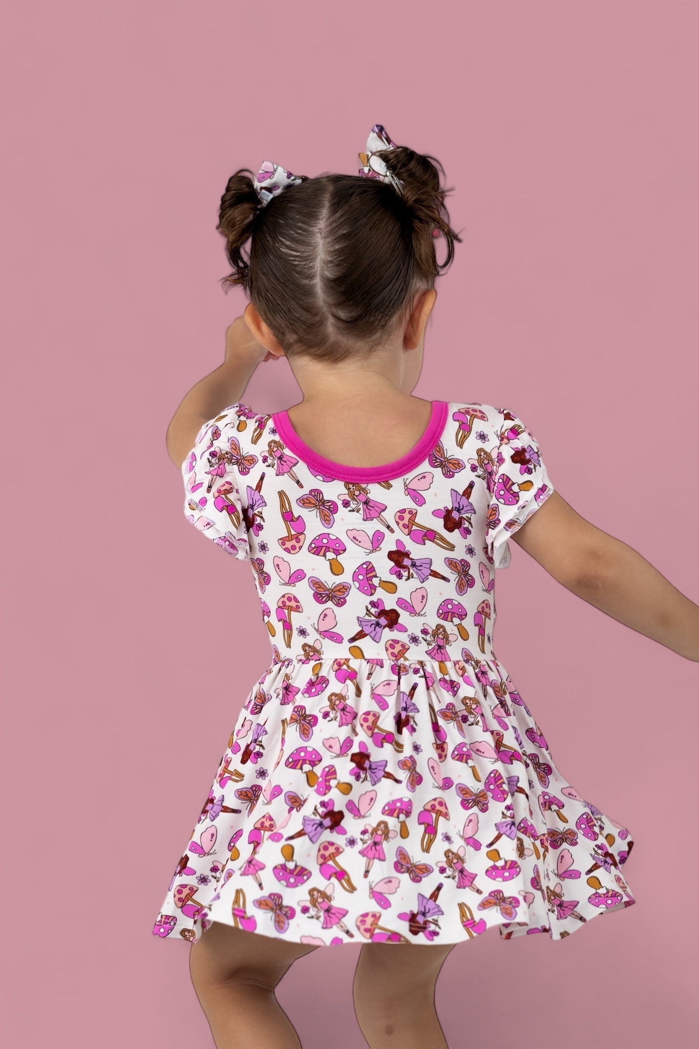 EXCLUSIVE FAIRY FRIENDS DREAM CAP SLEEVE BODYSUIT DRESS