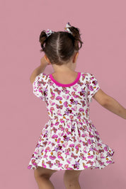 EXCLUSIVE FAIRY FRIENDS DREAM CAP SLEEVE BODYSUIT DRESS