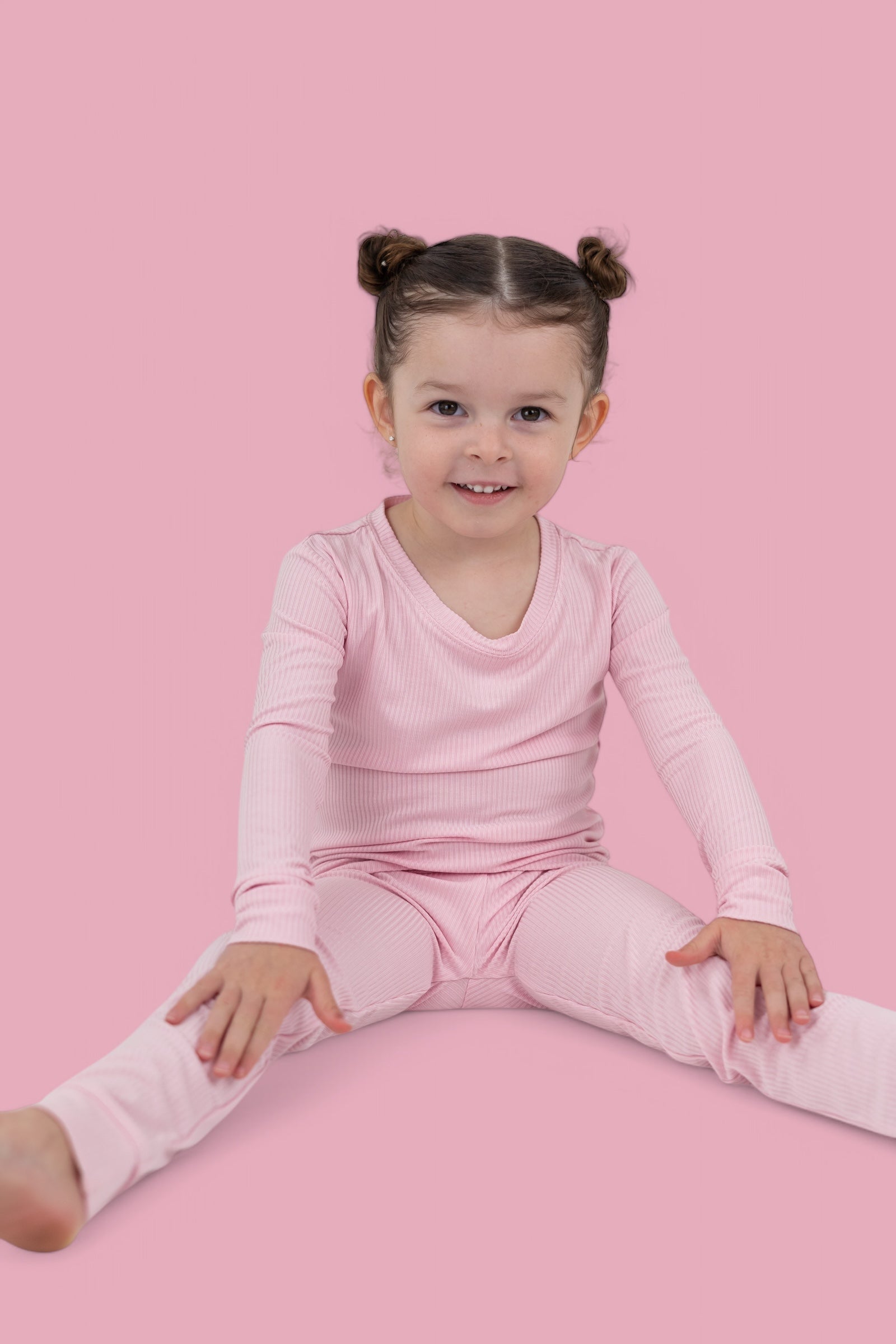 PINK ROSE RIB DREAM SET