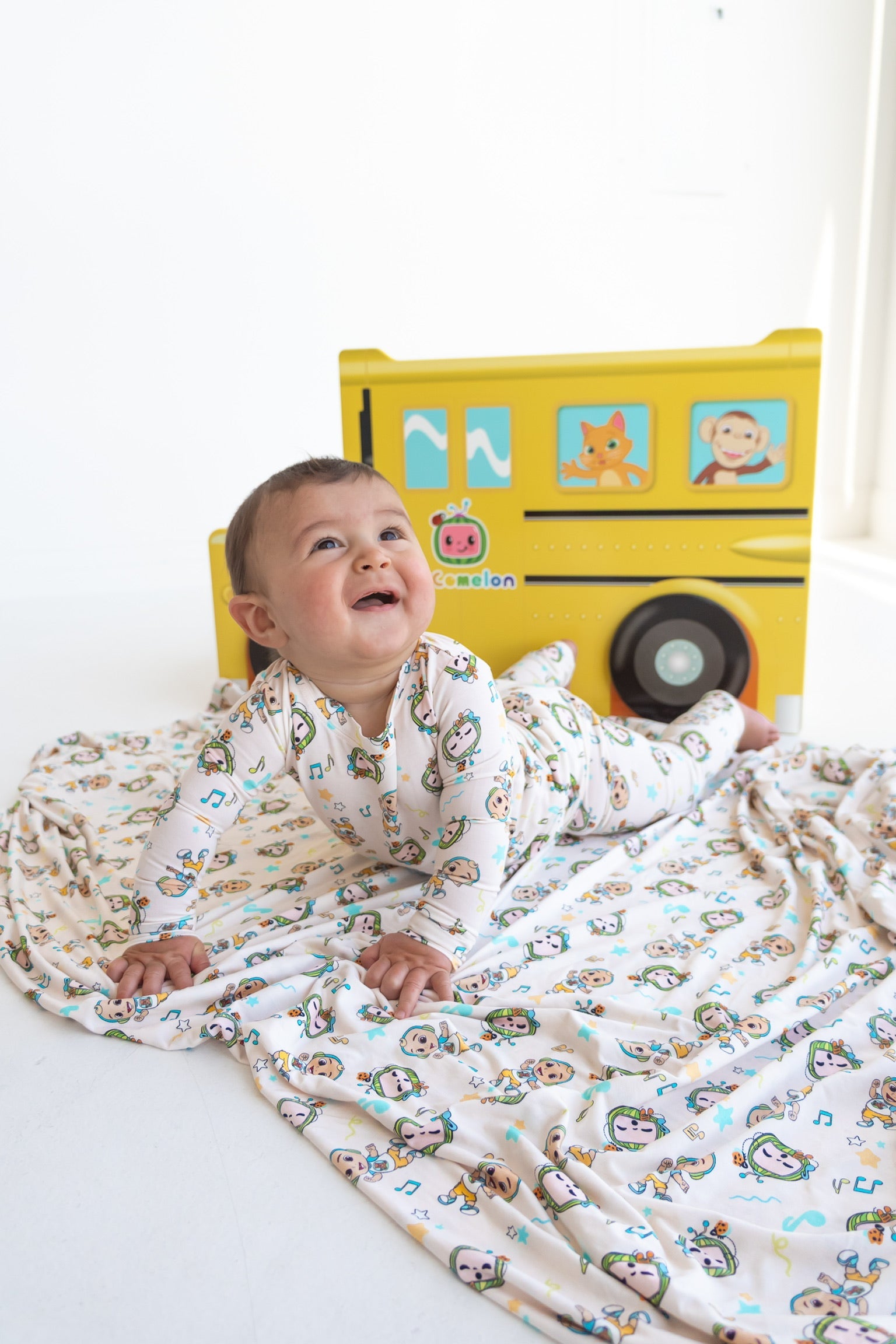 Dream Big Little Co x CoComelon JJ MUSICAL MELON DREAM ROMPER