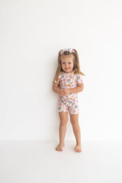 Dream Big Little Co x CoComelon JJ RAINBOW CHECKERS DREAM SHORT SET