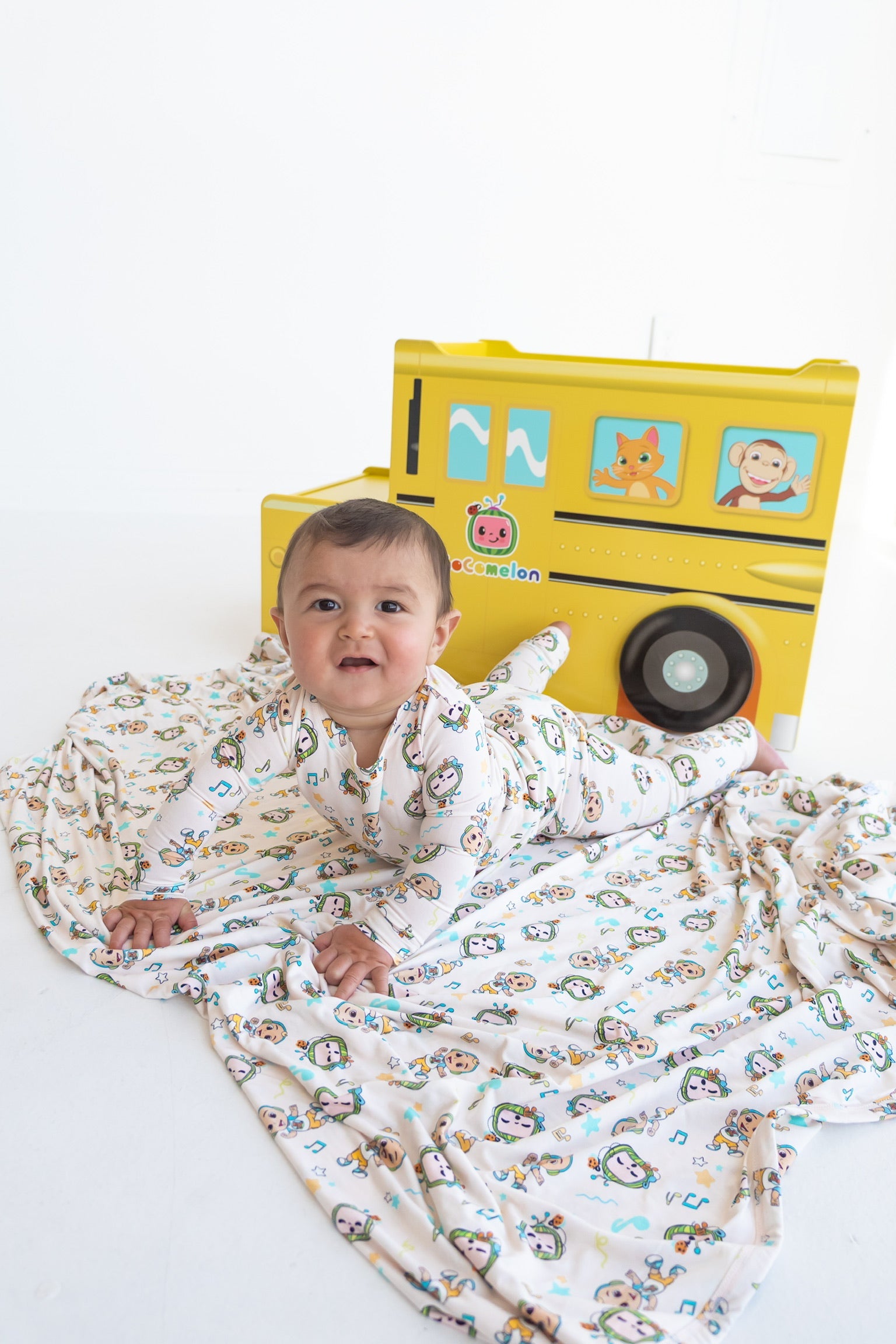 Dream Big Little Co x CoComelon JJ MUSICAL MELON DREAM ROMPER