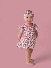 EXCLUSIVE FAIRY FRIENDS DREAM CAP SLEEVE BODYSUIT DRESS