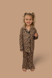 LEOPARD DREAM GIRL'S FLARE SET