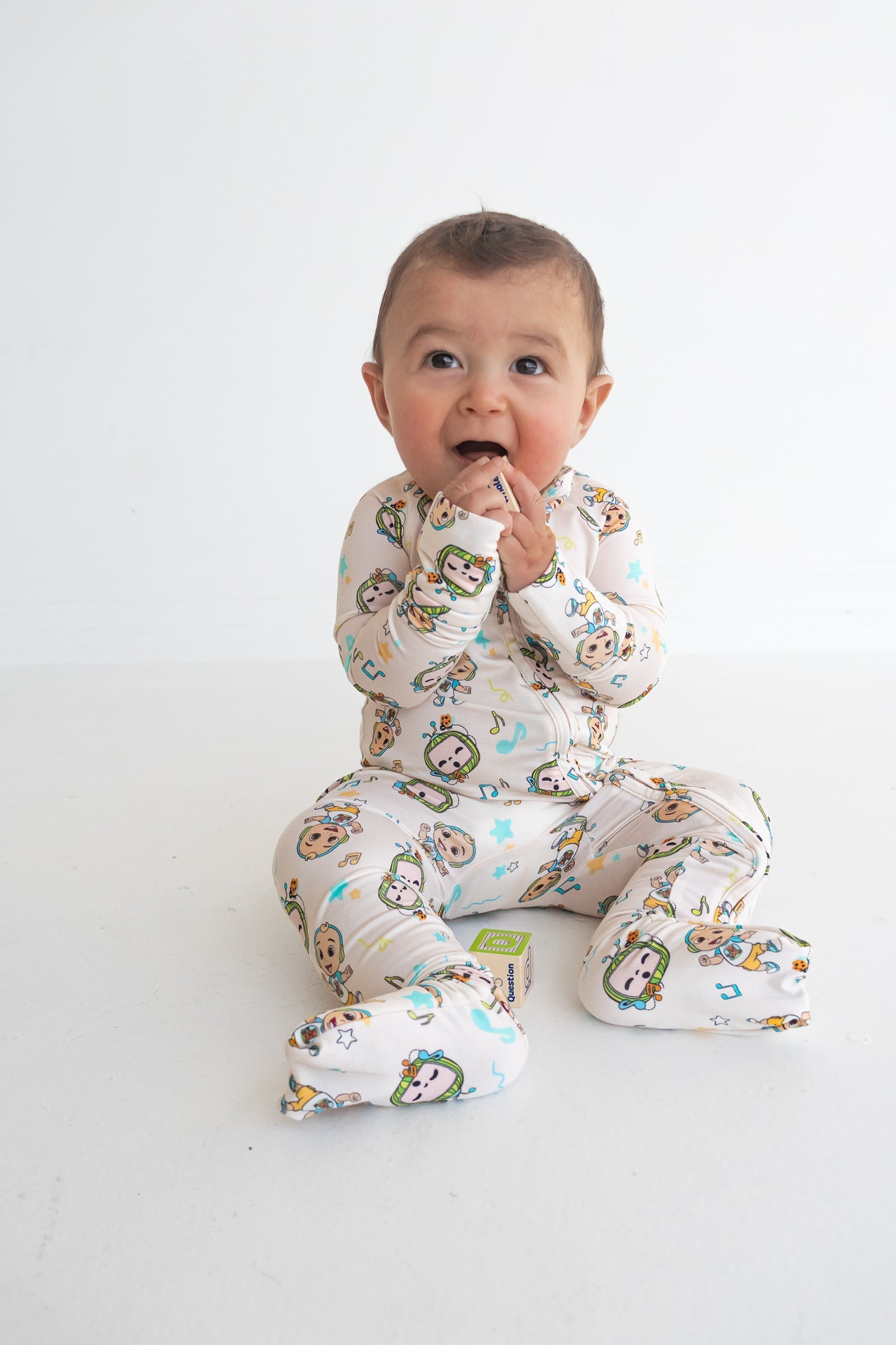 Dream Big Little Co x CoComelon JJ MUSICAL MELON DREAM ROMPER