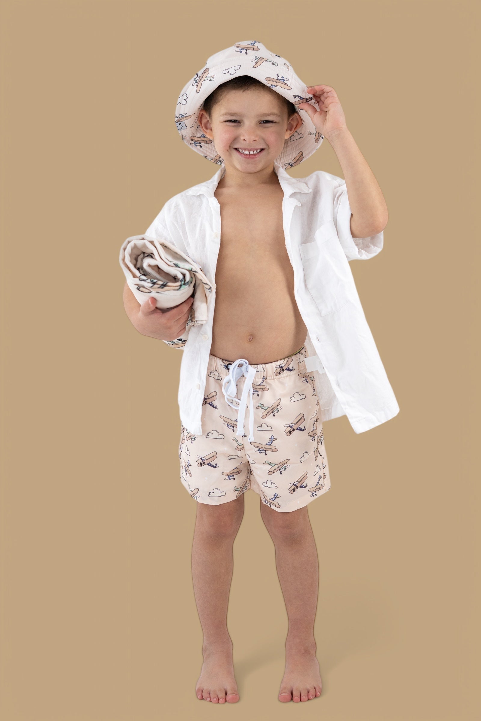 PLANE FUN DREAM BUCKET HAT