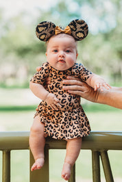 LEOPARD DREAM BODYSUIT DRESS