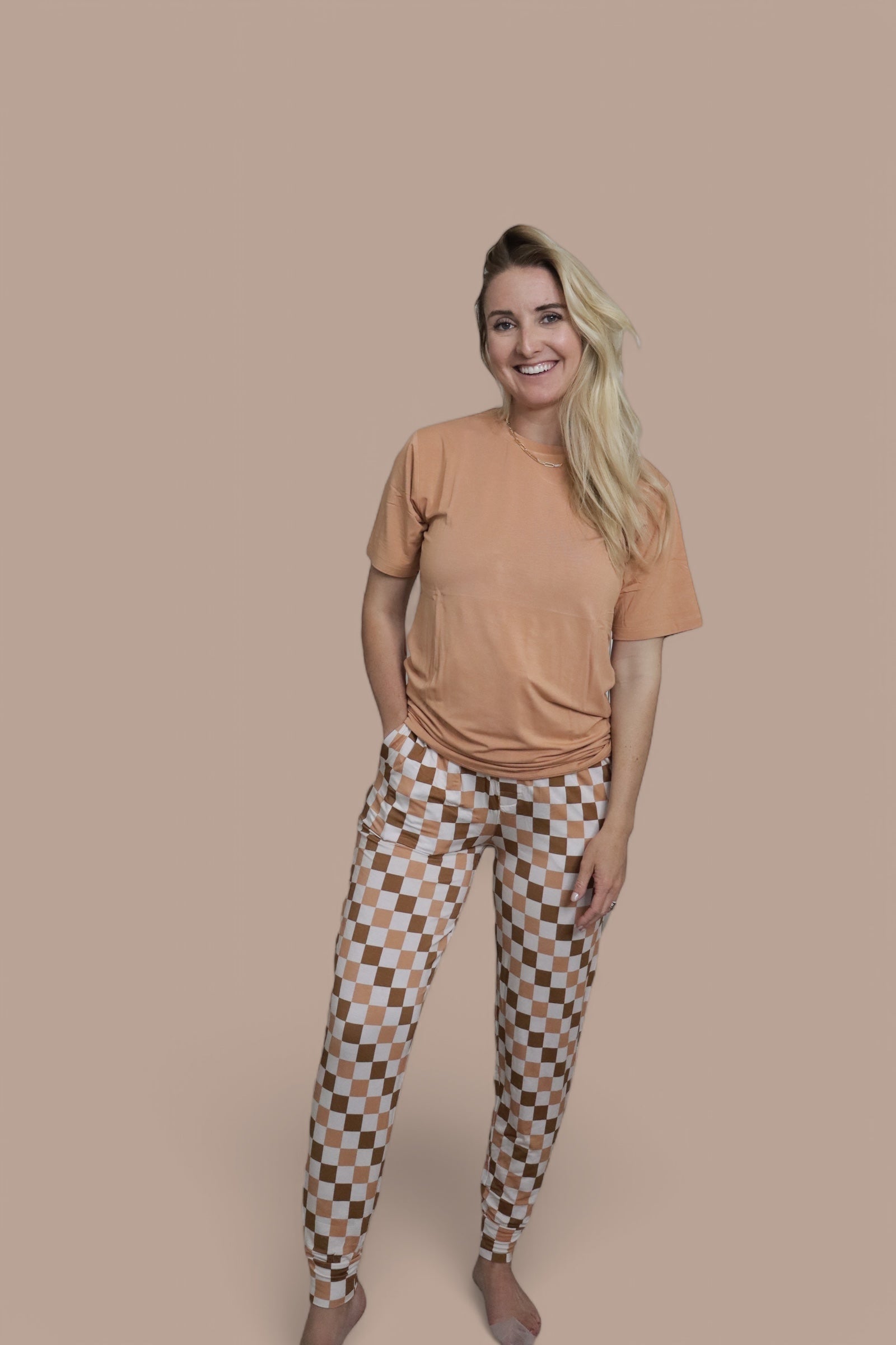 CHESTNUT CHECKERS MEN'S DREAM JOGGER PANT