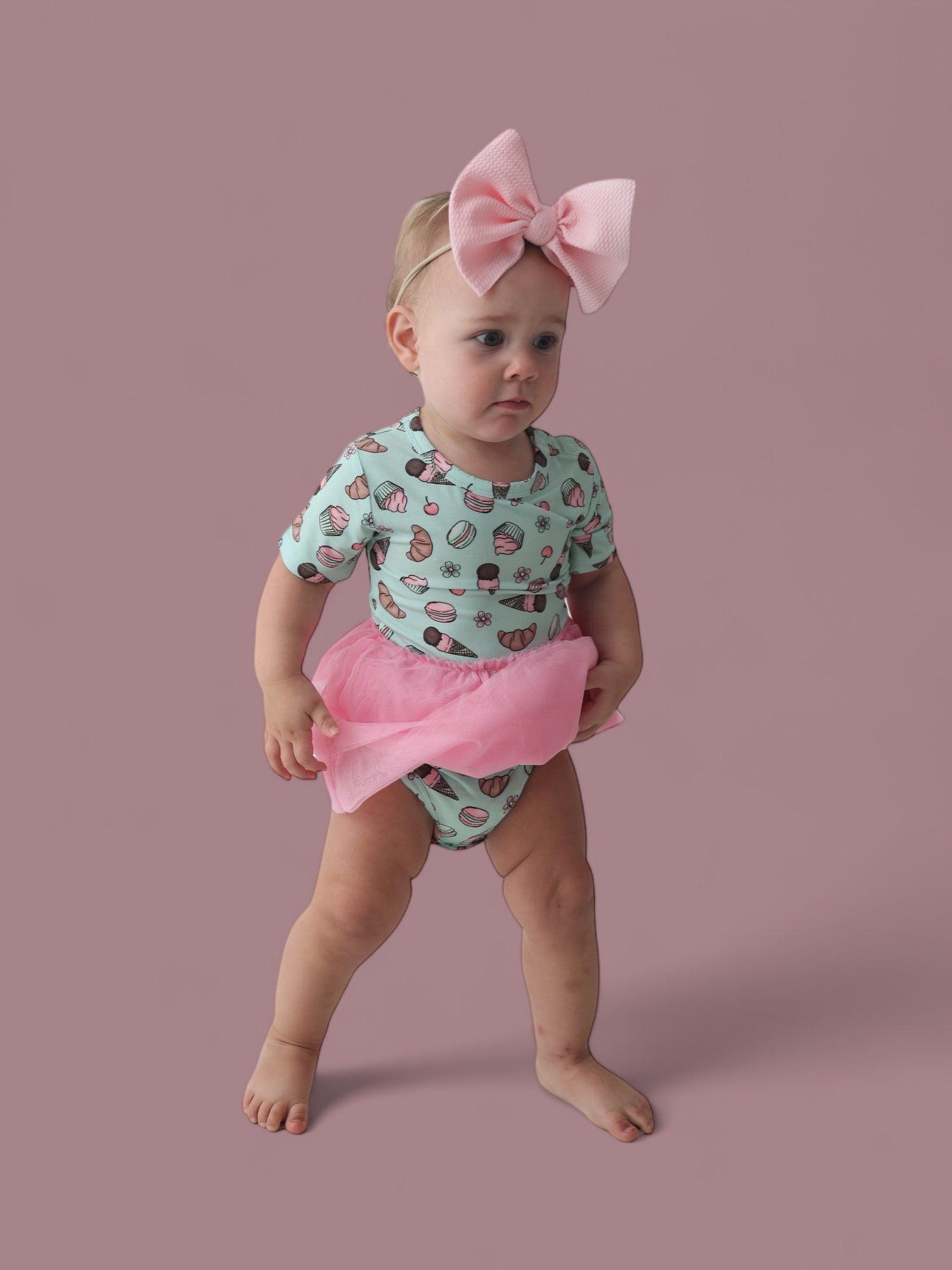 EXCLUSIVE BERRY CUTE BAKERY DREAM TUTU  BODYSUIT DRESS