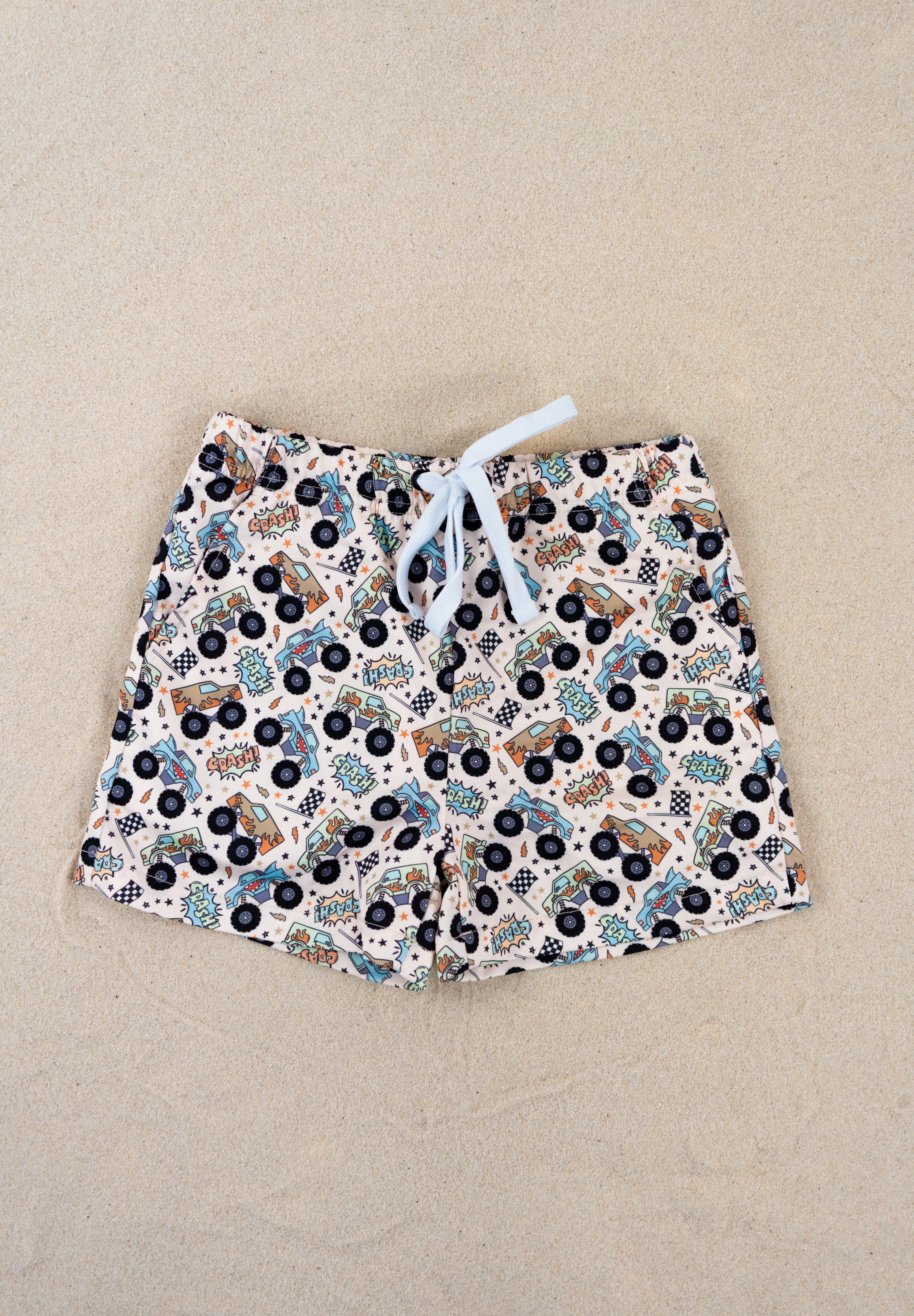 CRASH HARD BOY'S DREAM SWIM TRUNKS