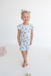 Dream Big Little Co x CoComelon SPRINGTIME MELON DREAM CAP SEEVE TOP